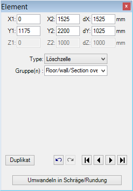 Adiabatisches Element einer Wrmebrcke