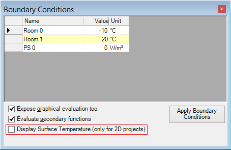 Oberflchentemperaturen